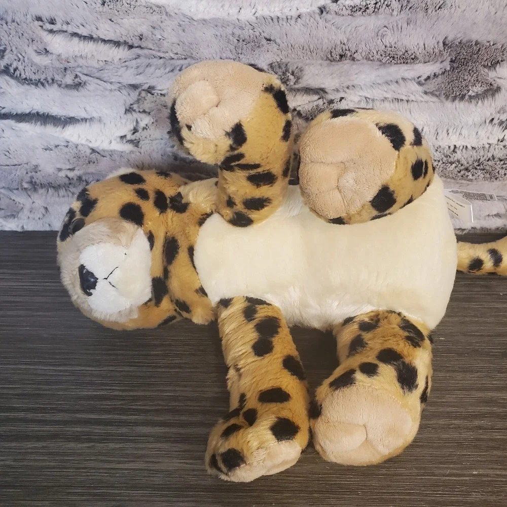 Aurora Destination‎ Nation Sitting Cheetah Plush 11